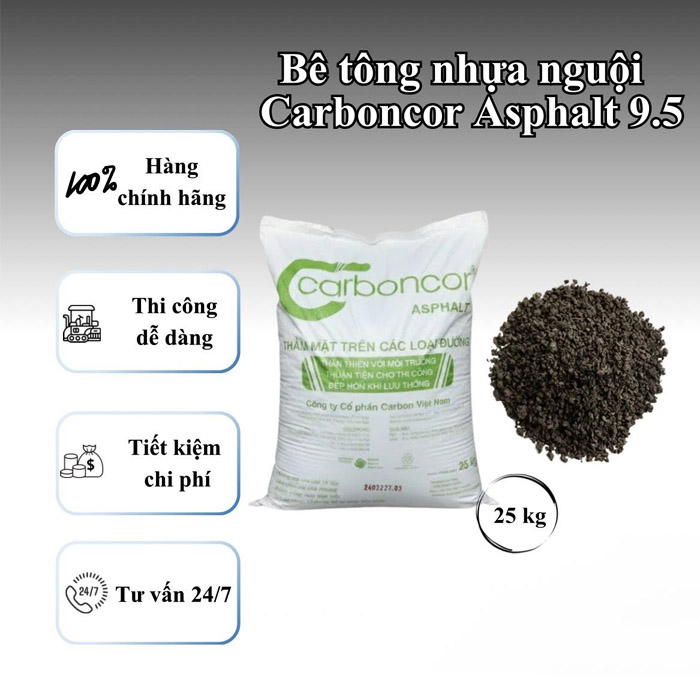 Cung cấp Carboncor asphalt ở hà nội và miền bắc