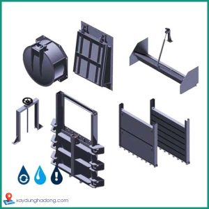 cung cấp thi công, lắp đặt và điều khiển van cửa phai tự động