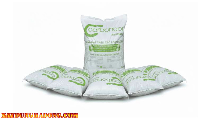 Vật liệu asphalt carboncor đóng bao là gì?