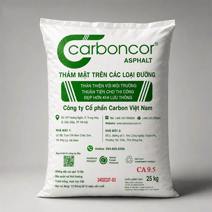 Ảnh bìa - Asphalt carboncor đóng bao