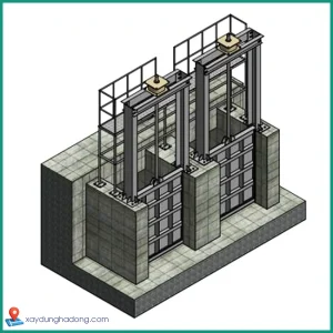 Cover - Van cửa phai penstock tại hà nội