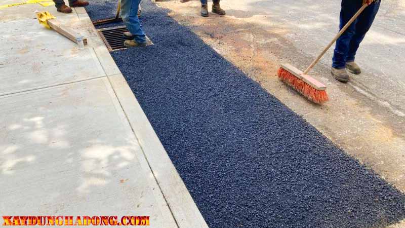 Khâu nghiệm thu sau khi sửa chữa mặt đường bê tông nhựa