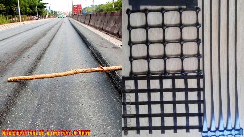 giảm vệt hằn võng với đường thi công thảm bê tông nhựa nóng