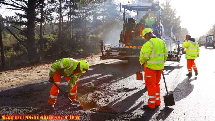 trải thảm nhựa đường giao thông hết bao nhiêu tiền?