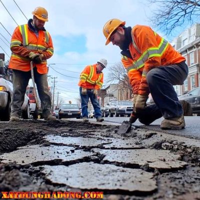 Các giải pháp sửa chữa mặt đường asphalt ở hà nội