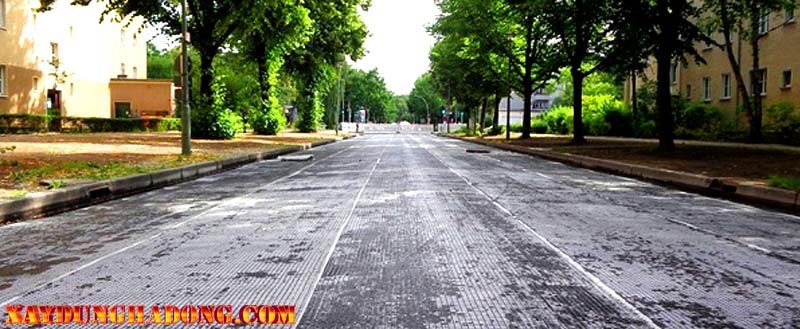 Lưới sợi trong đường asphalt giao thông ít phải sửa chữa do hỏng hóc