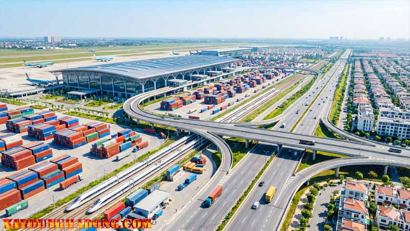 Nhu cầu phát triển hạ tầng, rải thảm mặt đường bê tông nhựa ở khu vực ngọc hồi
