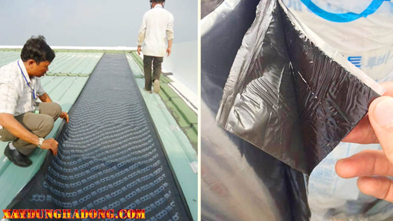 Giấy dầu rất tốt, giúp chống thấm và tăng cường tuổi thọ cho công trình