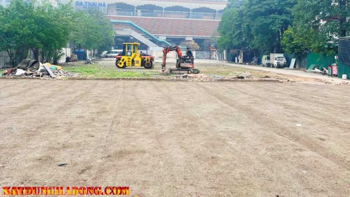 Tổng quan dự án thi công hạ tầng base và thảm bê tông nhựa tại hà nội