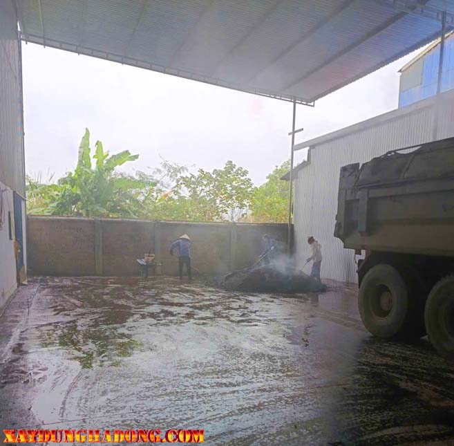 Thông tin kích thước, công việc, khối lượng dụa án thi ông trải thảm asphalt thể thao