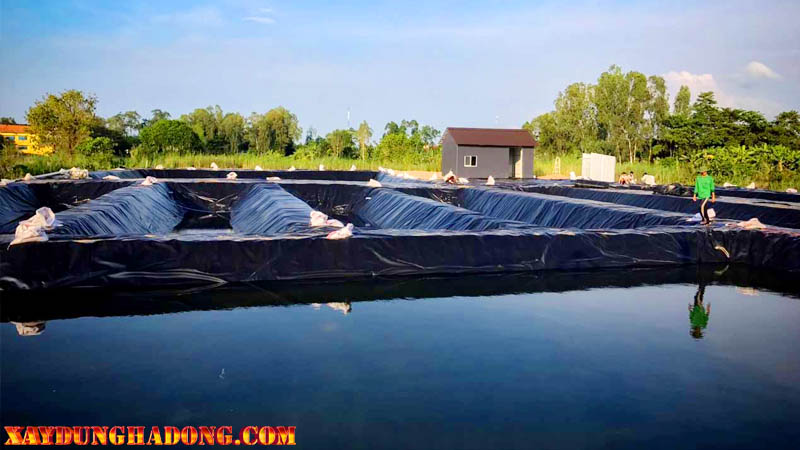 Bạt lót hồ chứa nước có những ưu điểm gì