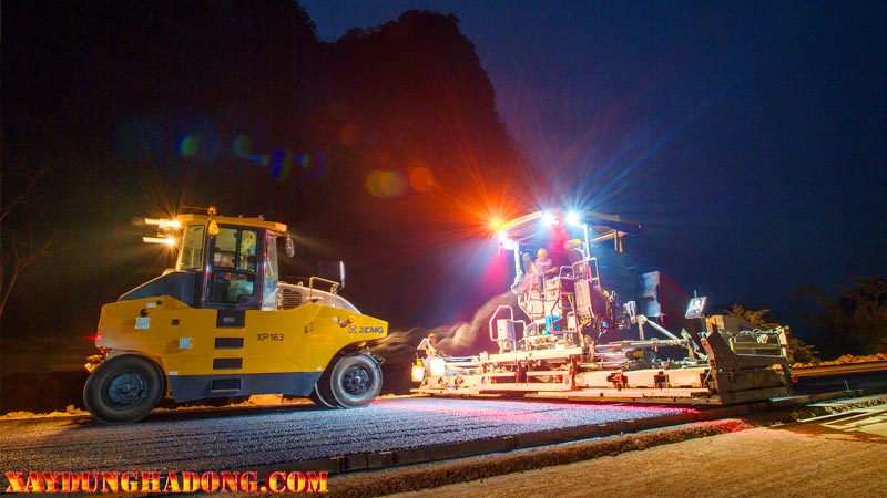 Chất lượng base và lớp asphalt đảm bảo với chi phí tối ưu tại hà nội