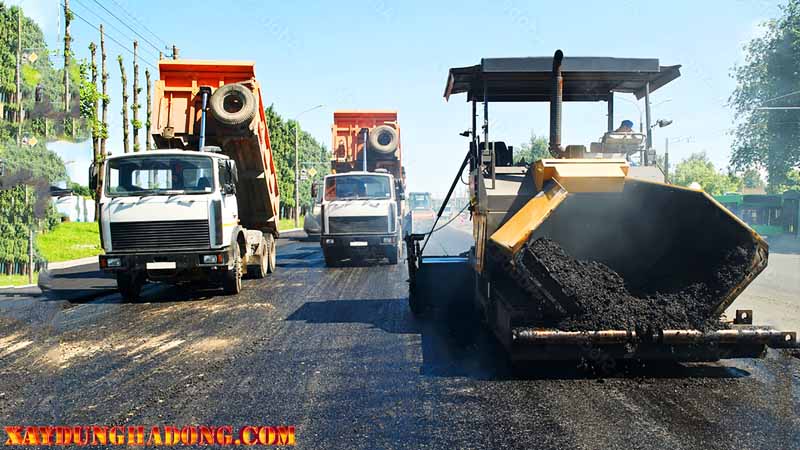 Bảng giá thi công thảm bê tông nhựa nóng tại xã Thượng Phúc, Hà Nội
