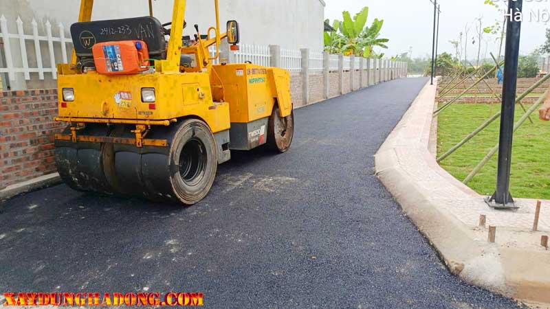 Chuyên thi công thảm bê tông asphalt ở hà nội chât slượng, thi công sân thể thao
