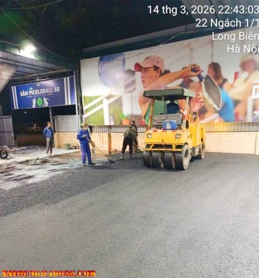 tổng quan dự án thi công sân thể thao