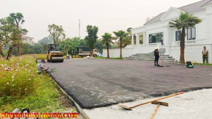 Thông tin chi tiết dự án thi công rải thảm bê tông nhựa tại Hà Nội