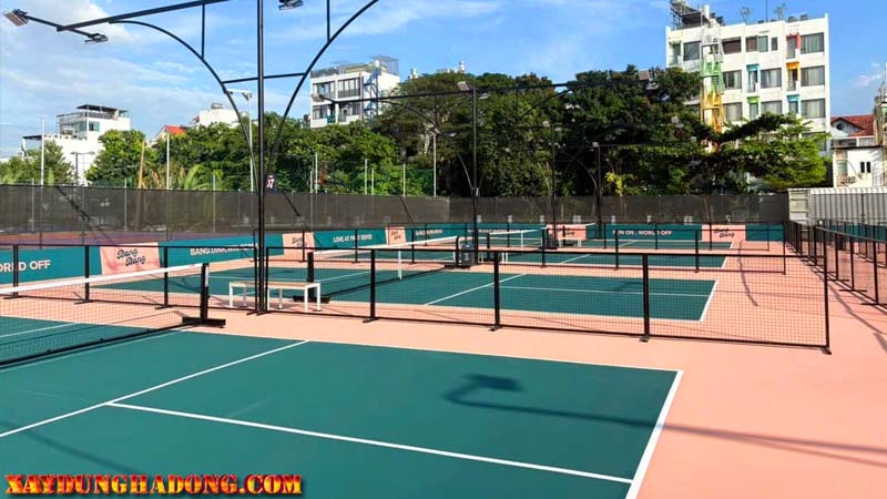 Quy trình thiết kế, thi công sân Pickleball chuyên nghiệp