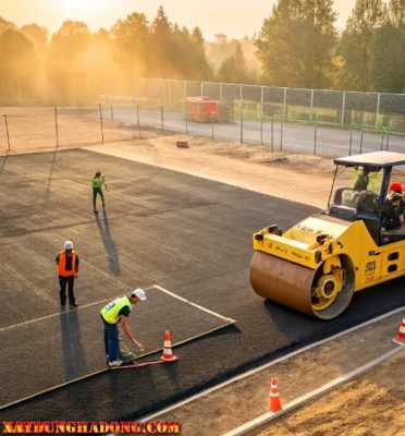 Đơn vị thi công sân Pickleball uy tín giá rẻ miền Bắc: Xây dựng Hà Đông