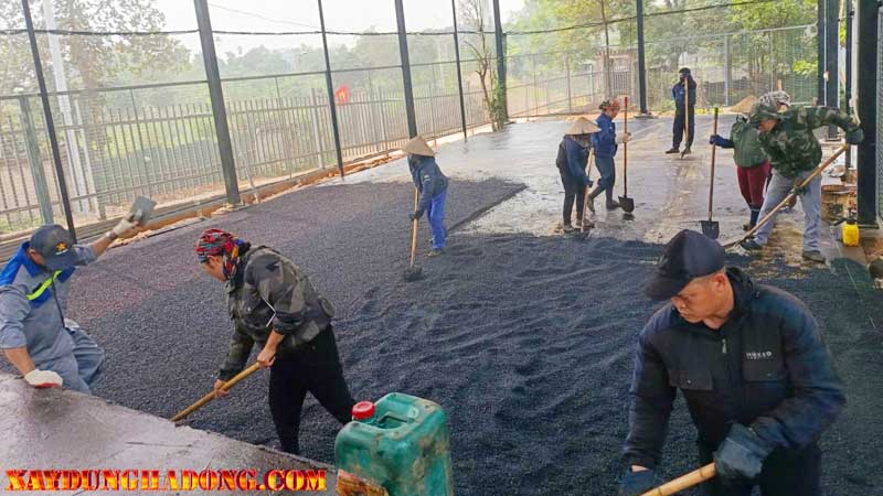 Giới thiệu tổng quan về dự án Asphalt sân đường