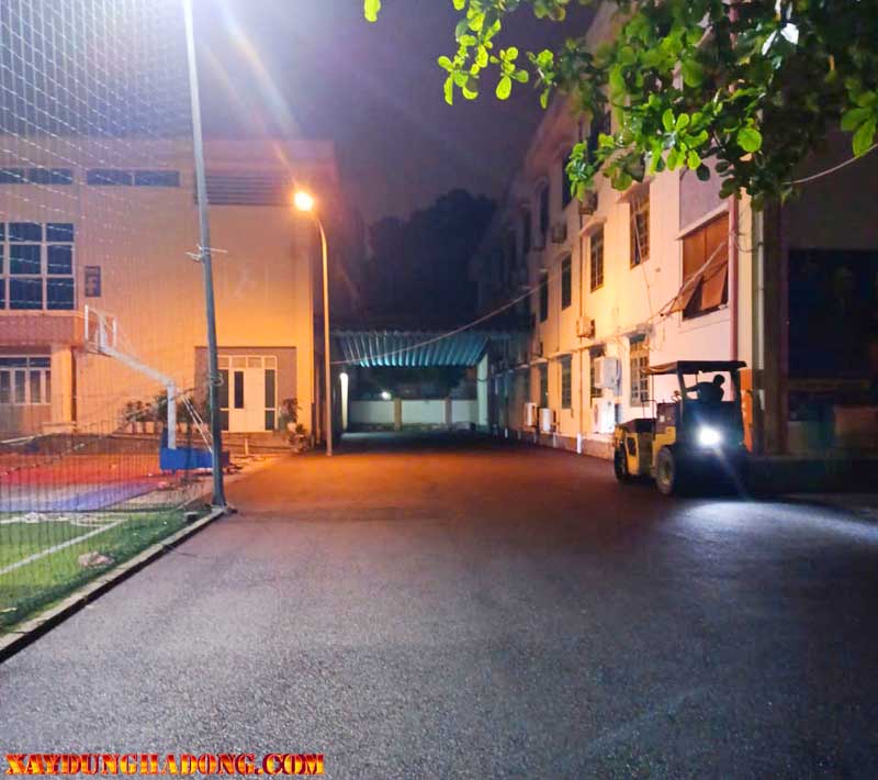 Xây Dựng Hà Đông – Đơn vị thi công thảm Asphalt uy tín tại Hà Nội