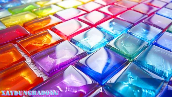 Nắm bắt tổng quan về gạch mosaic kính