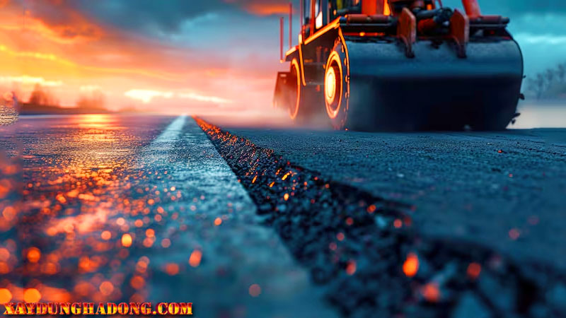 giới thiệu về asphalt chứa tỷ trọng lớn trong xâu ở hôu