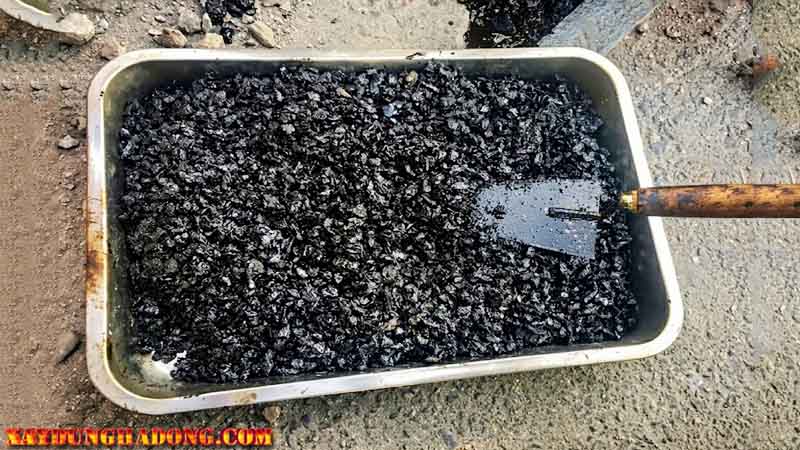 Bê tông nhựa nguội Polymer sản xuất trong nước