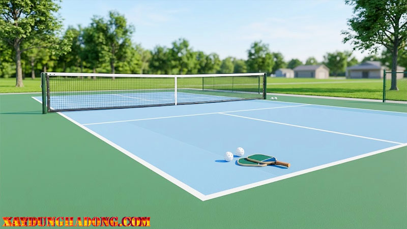 Các loại tiêu chuẩn nền sân pickleball cần tuân thủ