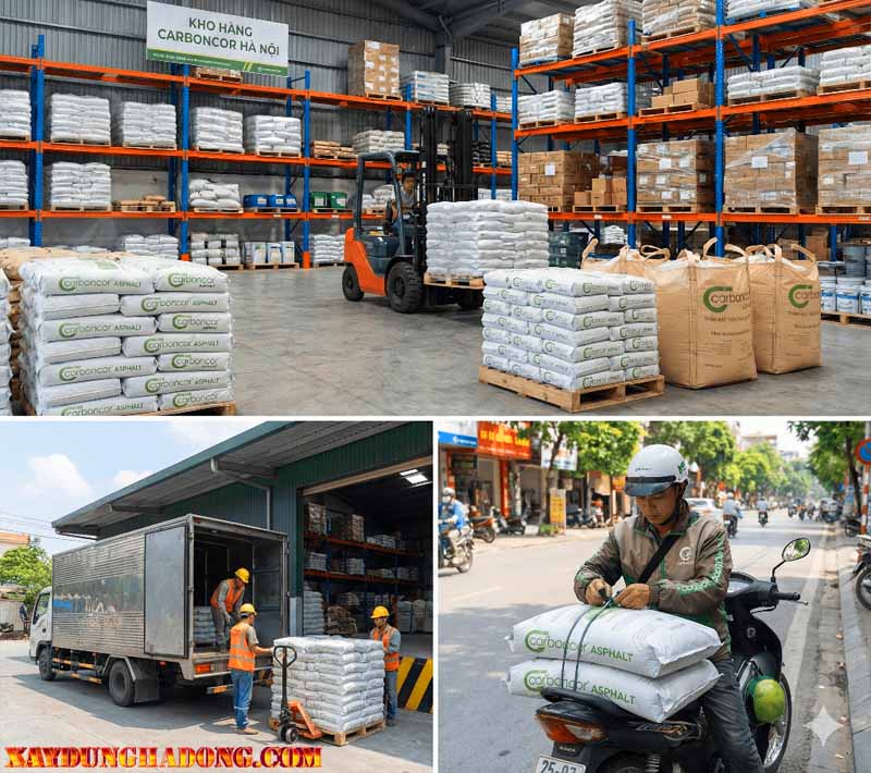 Tổng kho cung ứng Carboncor asphalt giá rẻ