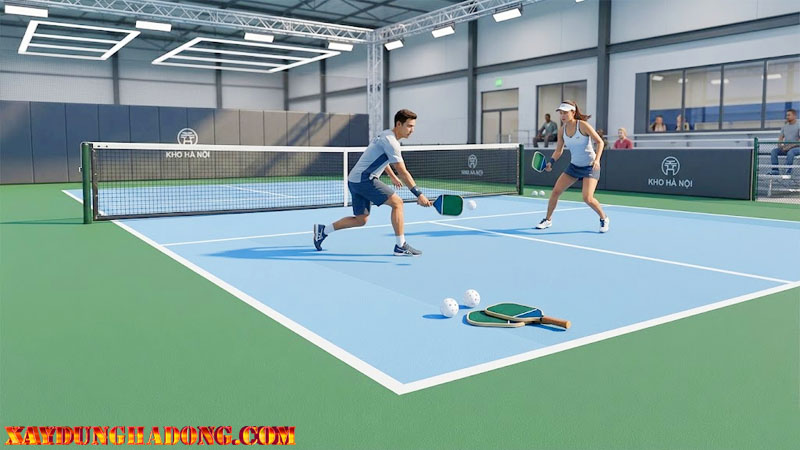 Những lỗi thường gặp khi thi công nền sân Pickleball