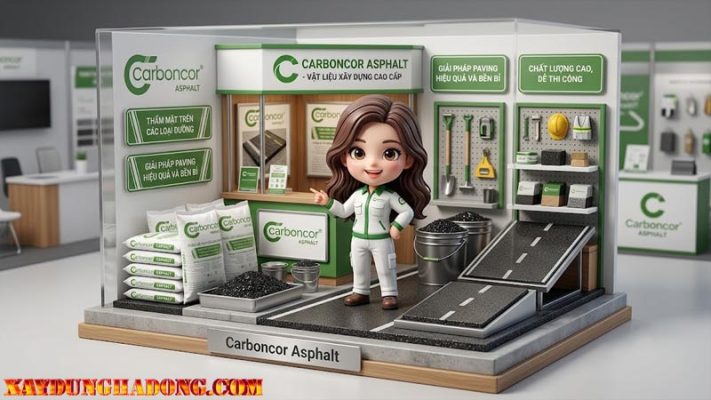 Giới thiệu và đánh giá ưu điểm của bê tông nhựa nguội Asphalt Carboncor