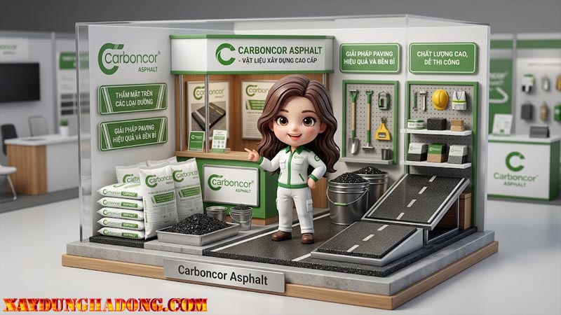 Giới thiệu và đánh giá ưu điểm của bê tông nhựa nguội Asphalt Carboncor