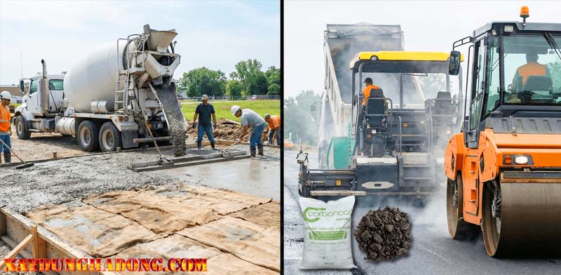 Tìm hiểu tính tối ưu giữa mặt đường bê tông nhựa nguội và xi măng