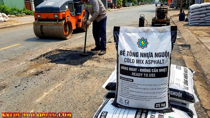Tổng quan các loại bê tông nhựa nguội trên thị trường