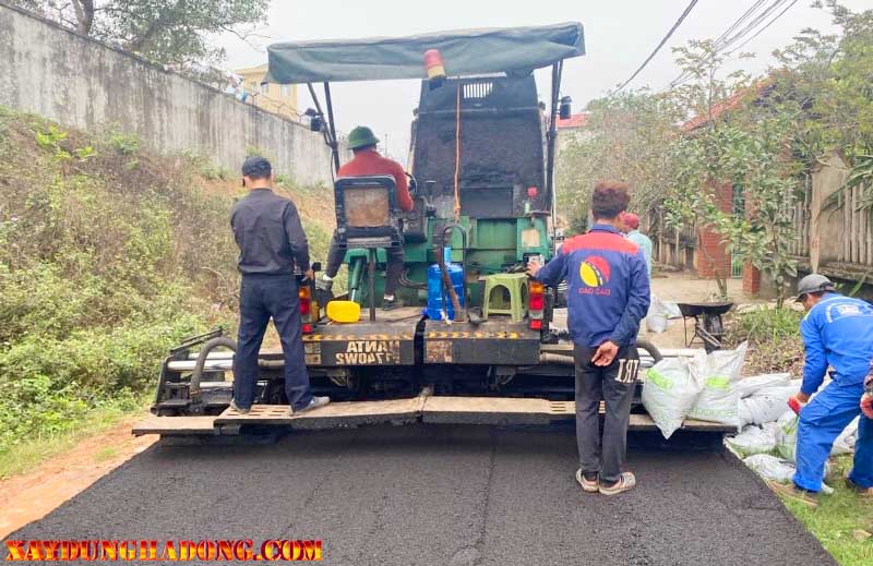 Sự đa dạng nếu sử dụng cold asphalt để thi công công trình hạ tầng