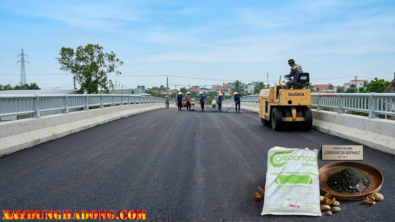 Ứng dụng thực tế của bê tông nhựa nguội Carboncor cho mọi công trình