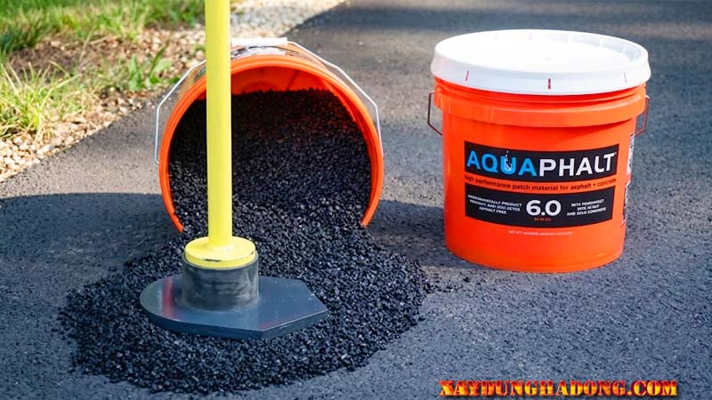 Aquaphalt (Hoa Kỳ) - bê tông nguội đóng bao nhưng vẫn không so sánh được so với carboncor asphalt tại hà nội