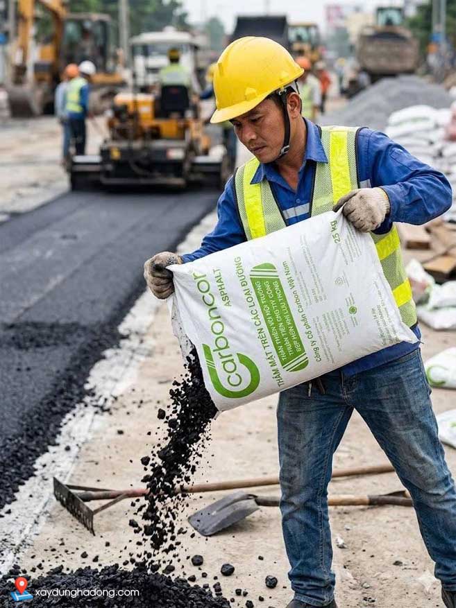 Sử dụng vật liệu bê tông nhựa nguội giúp bạn giảm chi phí thi công
