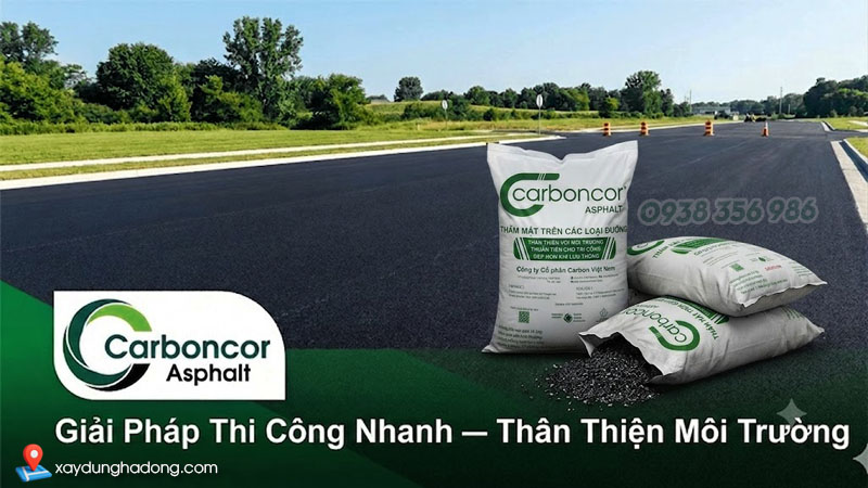 Những ứng dụng nổi bật của Carboncor Asphalt