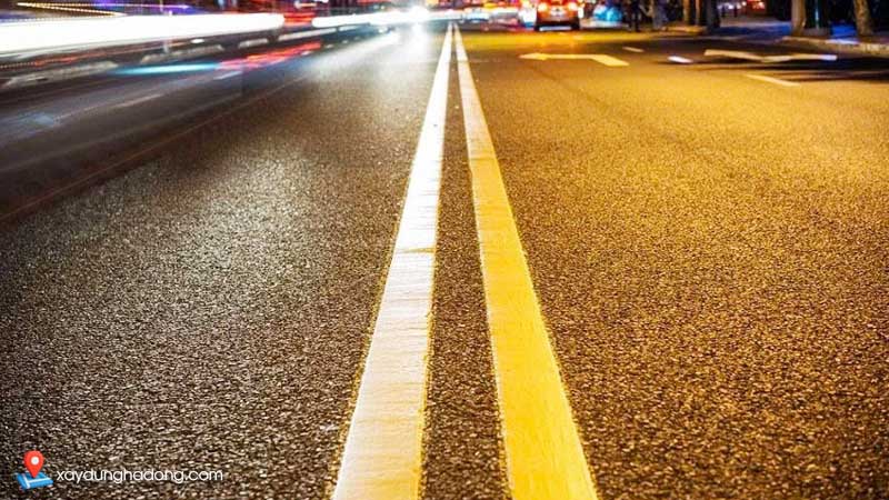 Phân loại sơn dẻo nhiệt, ưu điểm của sơn phản quang trên lớp asphalt tại miền bắc