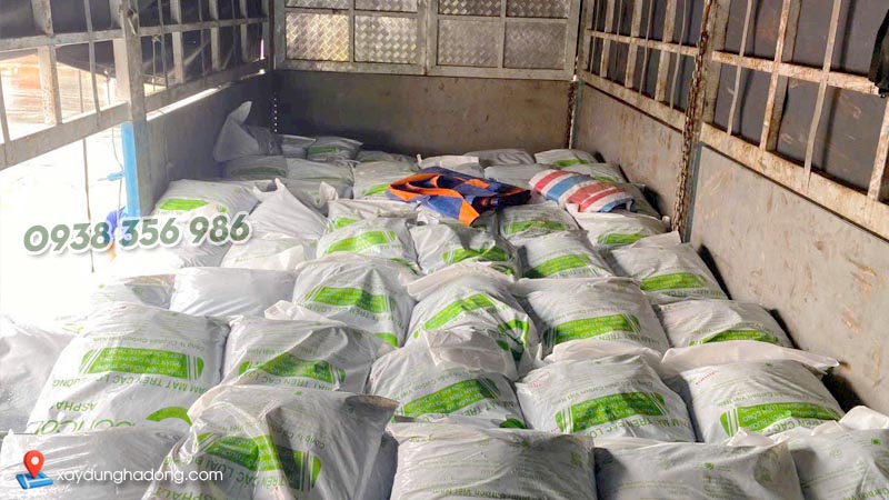 Quy cách đóng gói bê tông nhựa nguội Carboncor Asphalt 25kg/ 1 bao