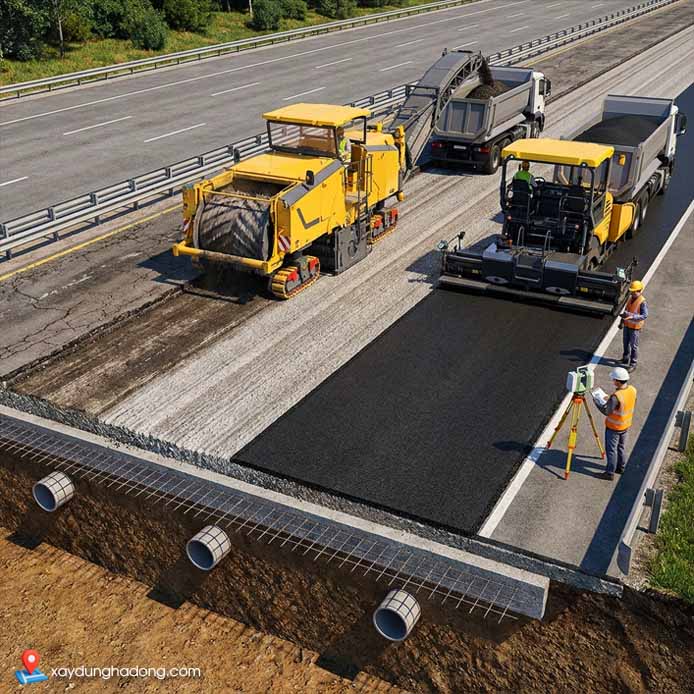 Đơn vị thi công bê tông nhựa asphalt tại hà nội giá rẻ và chuyên nghiệp: Công ty cổ phần gtech toàn cầu