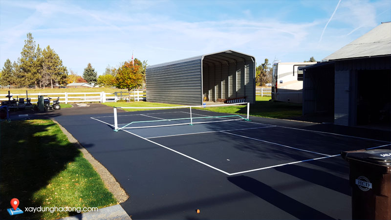 Đơn vị thi công thảm bê tông nhựa nóng cho sân Pickleball uy tín