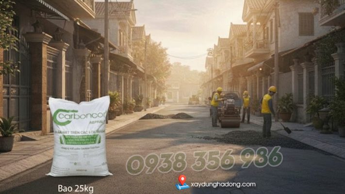 Tìm hiểu quy định tiêu chuẩn của bê tông nhựa nguội carboncor đóng bao