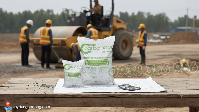Cách tính định mức tiêu hao của carboncor asphalt