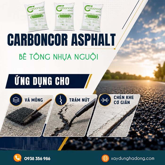 nhu cầu sử dụng bê tông nhựa nguội tại miền bắc tăng mạnh