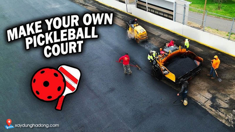 Yếu tố ảnh hưởng tới chi phí thảm bê tông nhựa sân pickleball