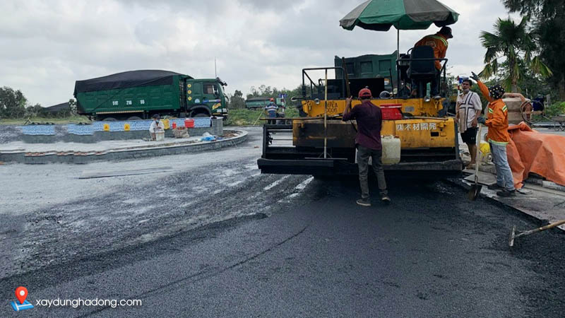 Dịch vụ thi công bê tông nhựa Asphalt tại Hưng Yên uy tín