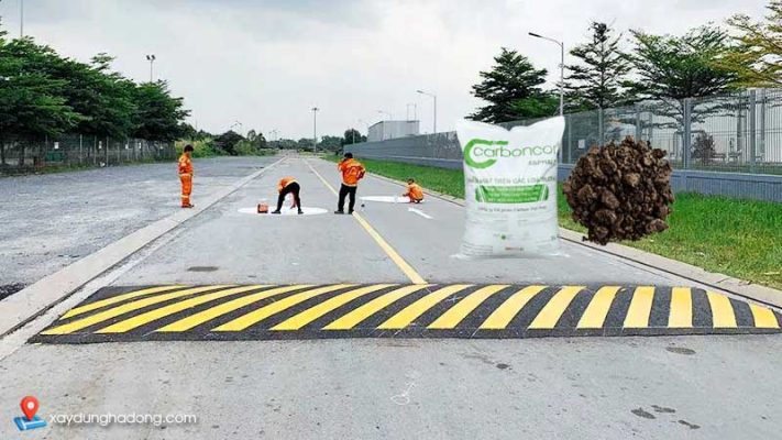 Vì sao nên thi công gờ giảm tốc bằng bê tông nhựa nguội Carboncor Asphalt